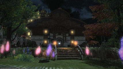 One of Sky's dreams - a house in the Lavender Beds.